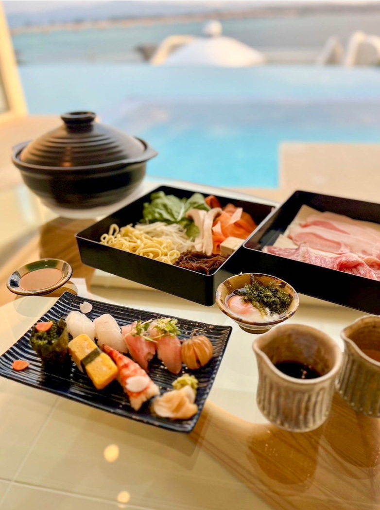 しゃぶしゃぶ・寿司コース