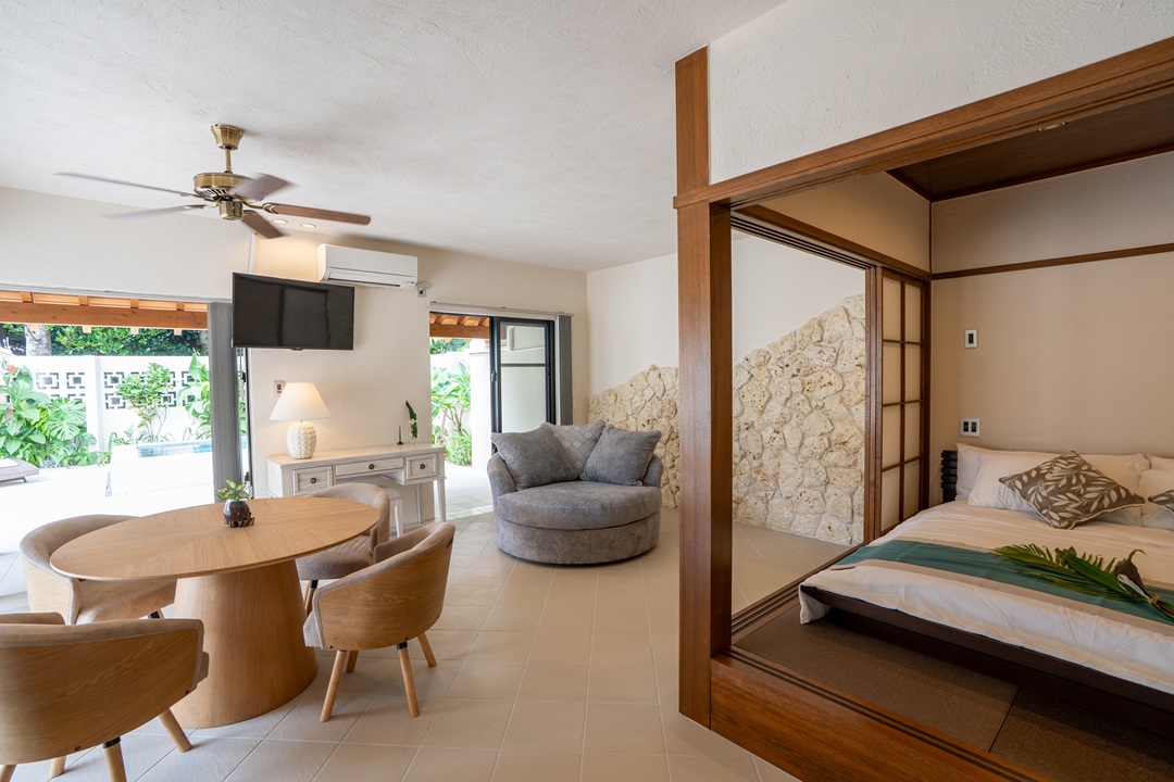 ラグジュアリースイートKafuu リビング