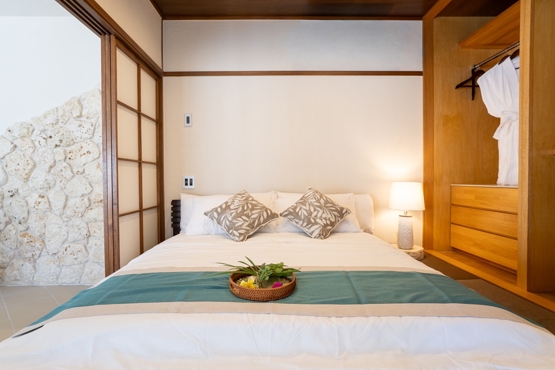 ラグジュアリースイートKafuu ベッドルーム