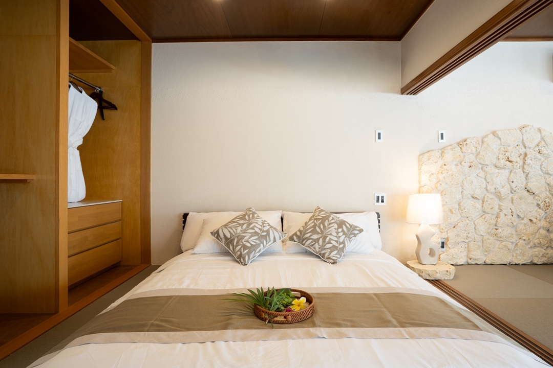 プレミアムスイートTin ベッドルーム