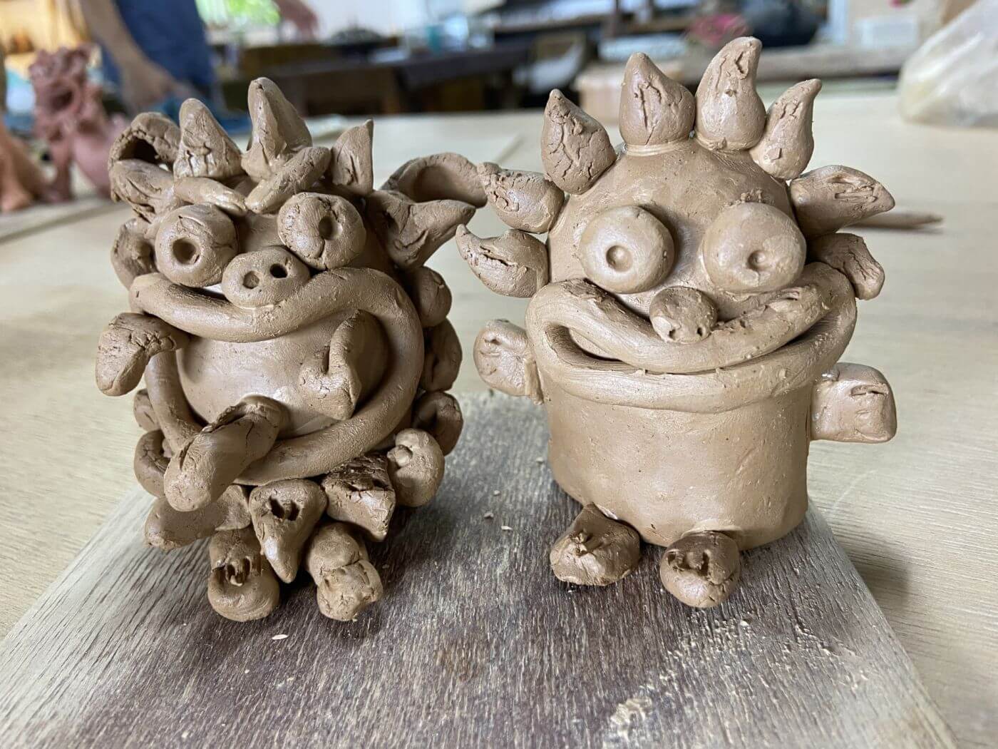 シーサー作り体験